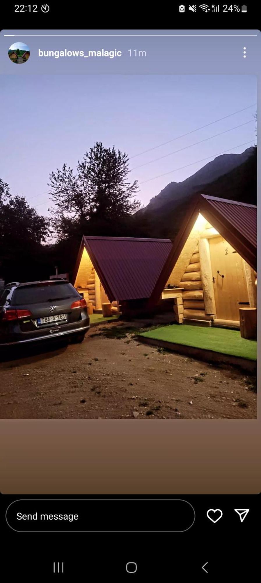 Bungalows Malagic Gusinje Экстерьер фото